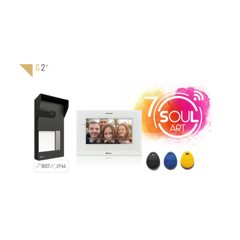 Golmar - Kit video SOUL S5110/ART 7W 1P WIFI