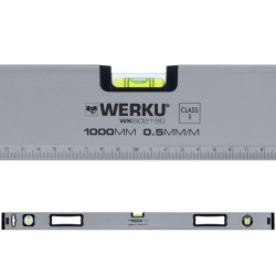 WERKU- Nivel Retangular Aluminio 1000mm