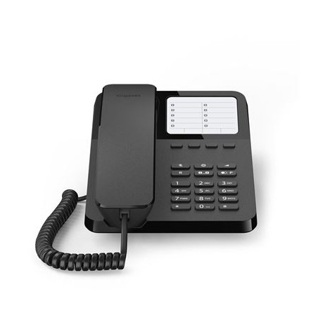 SIEMENS - TELEFONE GIGASET DESK 400 PRETO