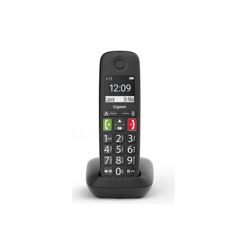 SIEMENS-Gigaset Telefone s/ fios E290 Black