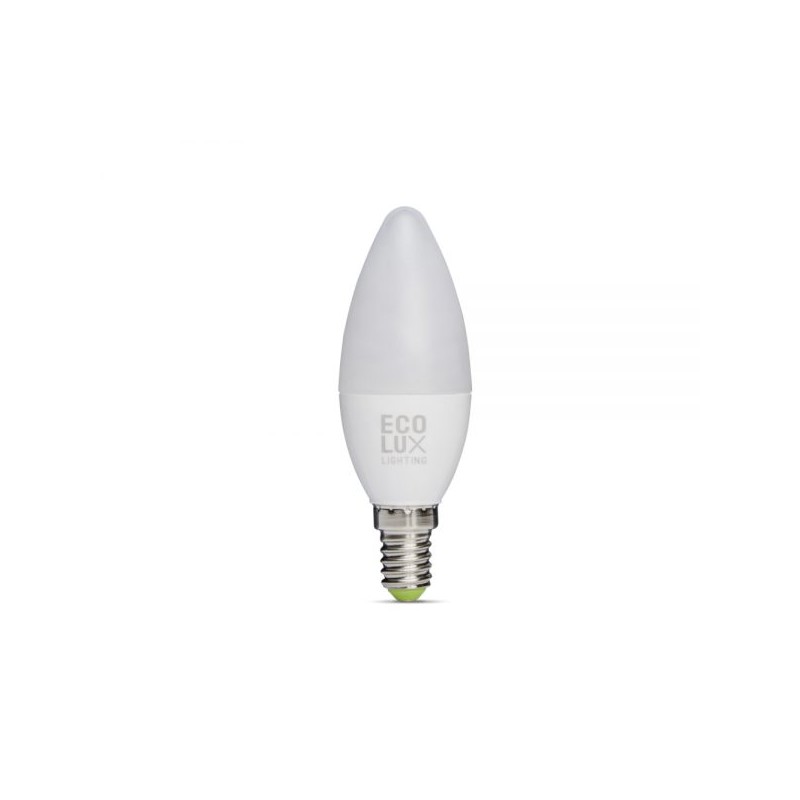 Ecolux - Lampada Chama ALBA E14 7W 3000K EC3337