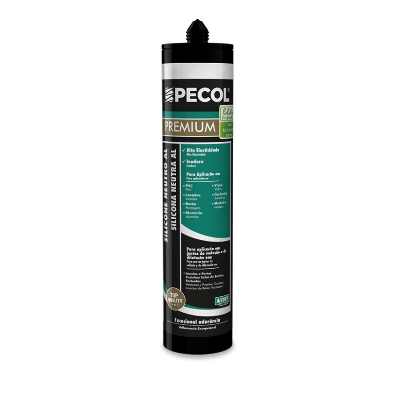 Pecol-Silicone Neutro Premium Cinza 7004