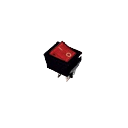 Soflight - Interruptor Painel Vermelho 230V