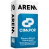 Cimpor-AREM-Reboco Exterior Manual Hidro.Cinza 25 KG ((AZUL)) (64 Scs)