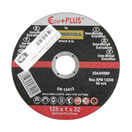 Lus-Disco Corte Fino Inox  125X1.0