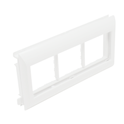 Efapel-Adaptador Triplo Q45 Tamp. L75 10954ABR