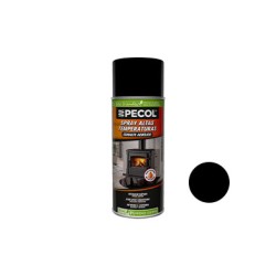 Pecol-Spray Tinta Altas Temperaturas Preto