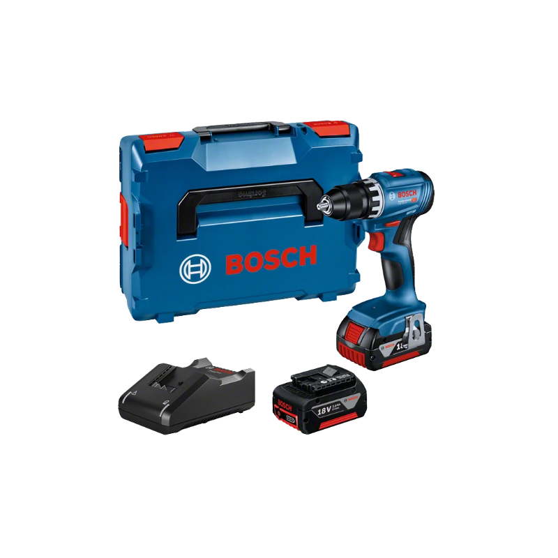 Bosch-GSR 18V-45+2X3.0Ah+GAL18V-40+LB 06019K204