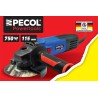 Pecol-Rebarbadora 750W+ 10 Discos 115 RB750PRO