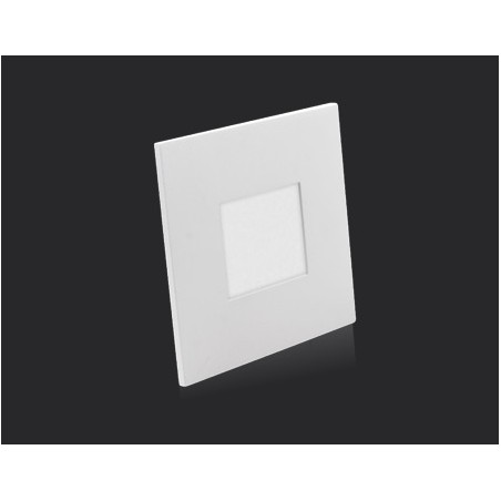 Lumitek - WAY Aro Frontal SimeTrico 3W Led 4000K Branco