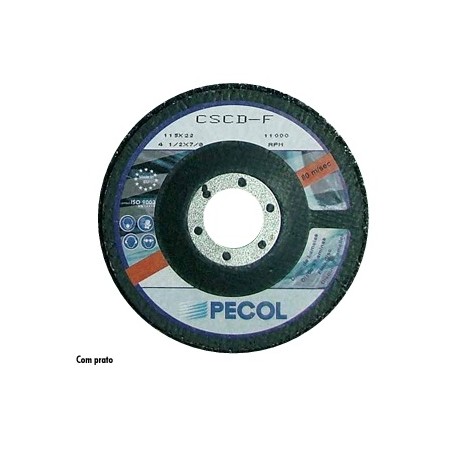 Pecol-Disco Nylon C/Prato Diam. 115