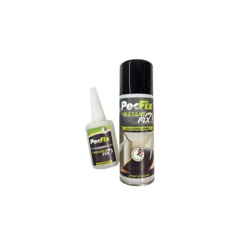 Pecfix-Cola Instant Fix C/Spray Ativador