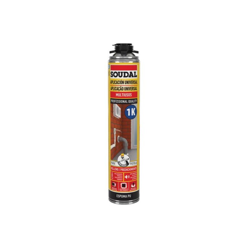 Soudal-Espuma Poliuretano Pistola 750ml 115798