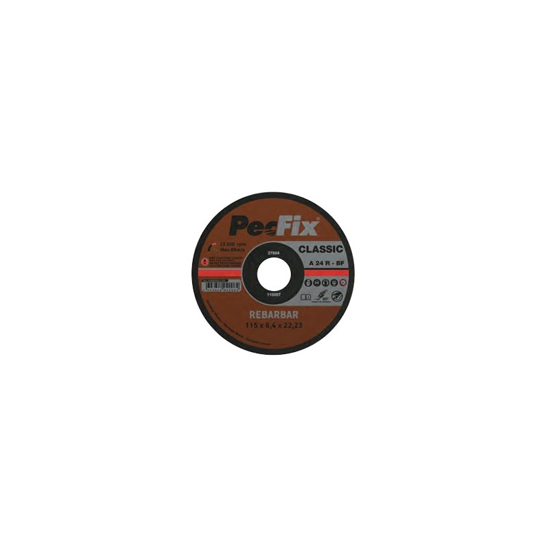 Pecfix - Disco Rebarbar Aço 230X6,4