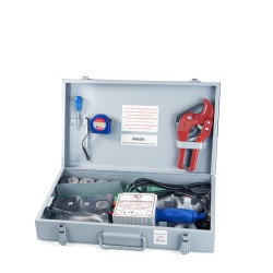 PPR -  Kit Polifusadora C/Matrizes  40-20/Tesoura  PP-R