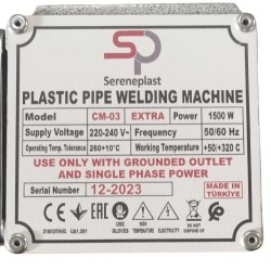 PPR -  Kit Polifusadora C/Matrizes  40-20/Tesoura  PP-R