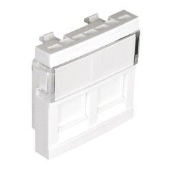 Efapel - Modulo Duplo RJ45 45971SBM