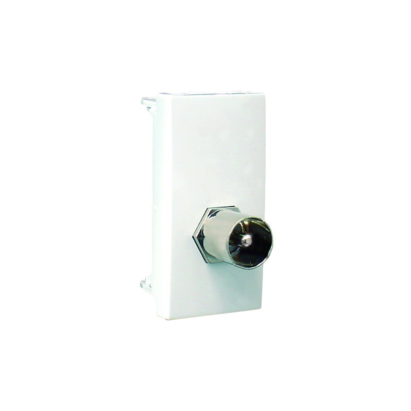 Efapel - Modulo C/Conec. IEC Macho/Tipo F 45982SBM