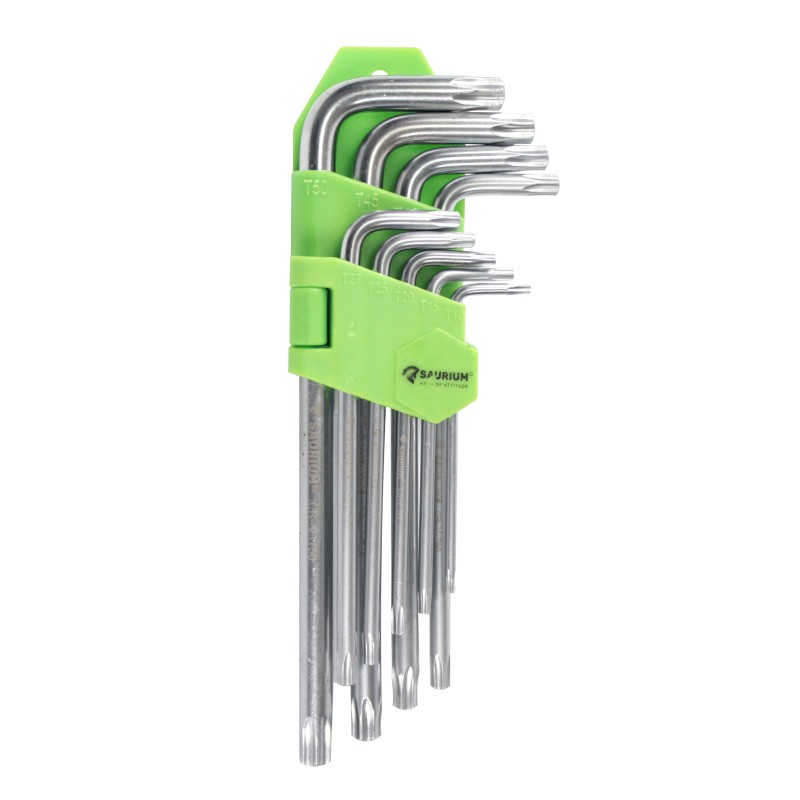 Mad-Chave Torx Furada SAU JG 9Pcs CRV 47630