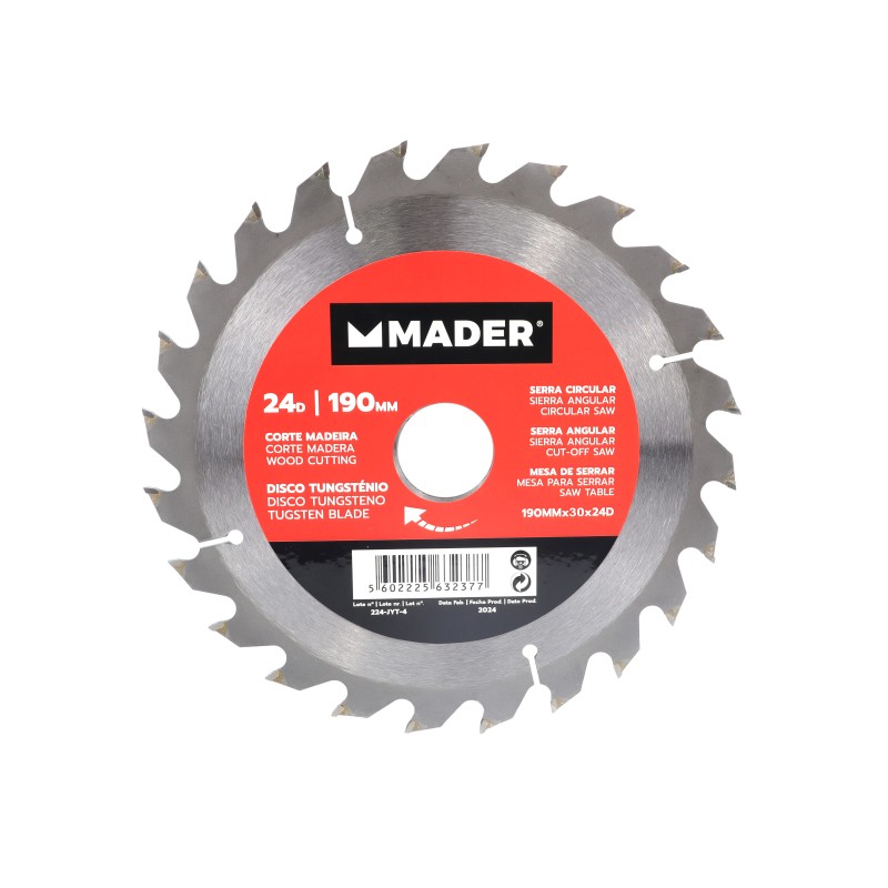 Mad-Disco C/Madeira 190mm/24D