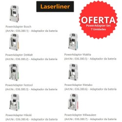 Laserliner - PowerPlane Laser 3G Multi -18V    (Oferta PowerAdapter Set 7 Unidades Valor 116.00 €)
