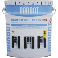 BARBOT - BARBOCRIL Plus D10 Tinta Acrilica Branco (12+3Lts)