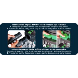 Mader - Aspirador SAU Inox 2400W 70L 48463