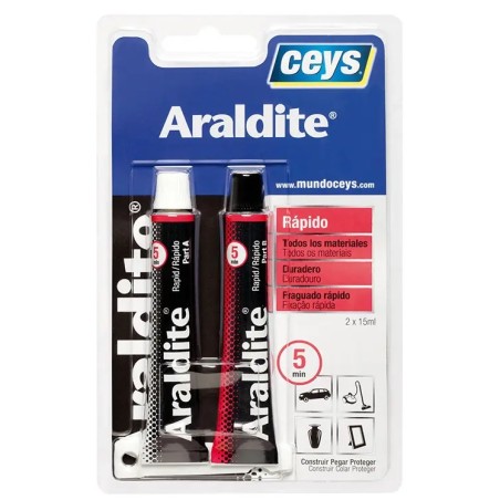 Cola Araldite Rapido 15+15ml