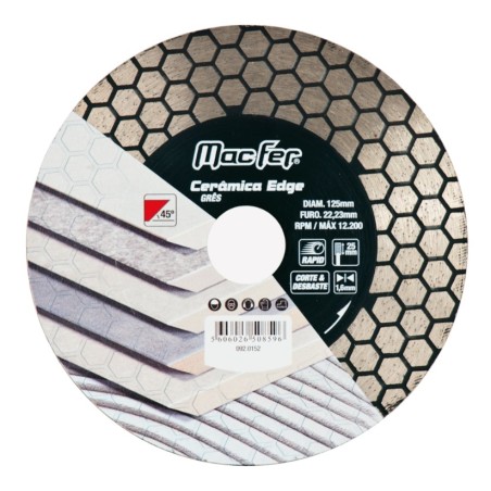 TT - Disco Diamante Ceramica Edge 115