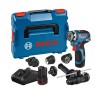 Bosch - GSR12V35FC+GFA12H+2X3Ah+GAL+LB 06019H3008