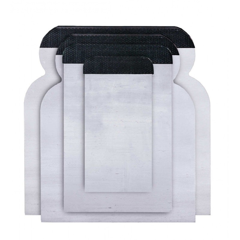 Werku - Jogo Espatulas Betumar 3mm/50-12mm  4Pçs