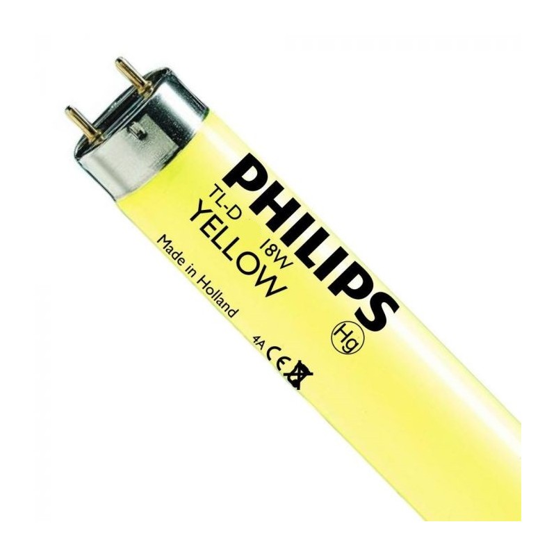 LAMPADA STAND.L18W/16 AMARELO