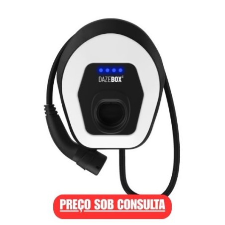 Carregador DazeBox C Mono. 7.4KW C/Cabo 5mt RFID DB-07-M5-RF