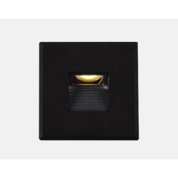 Aron - Espelho MELLER 85x85mm Preto ILAR-01097