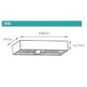 Aron - Proj. BIRK Solar 6W C/Sensor Br. IP65 ILAR-01235