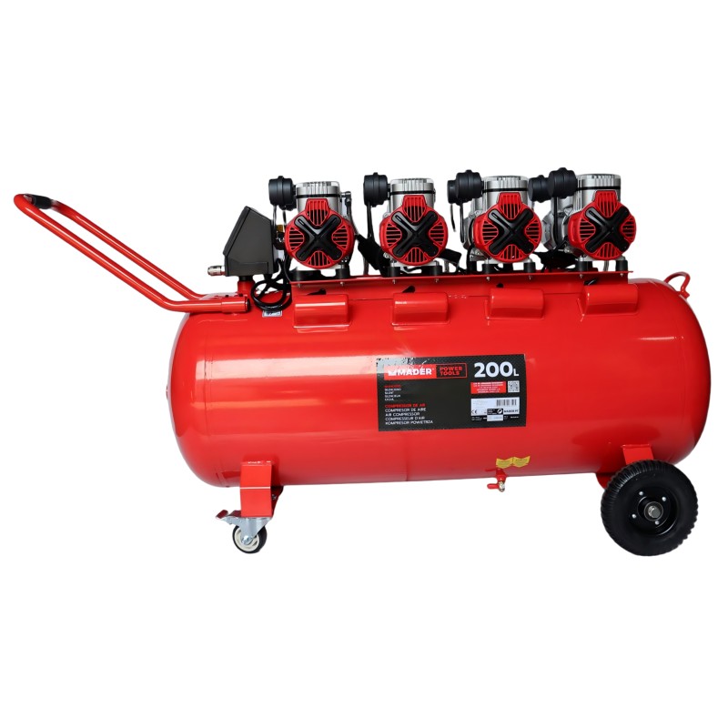 Mad - Compressor MPT 200LT 8HP SI 4M/8C LCD 09395