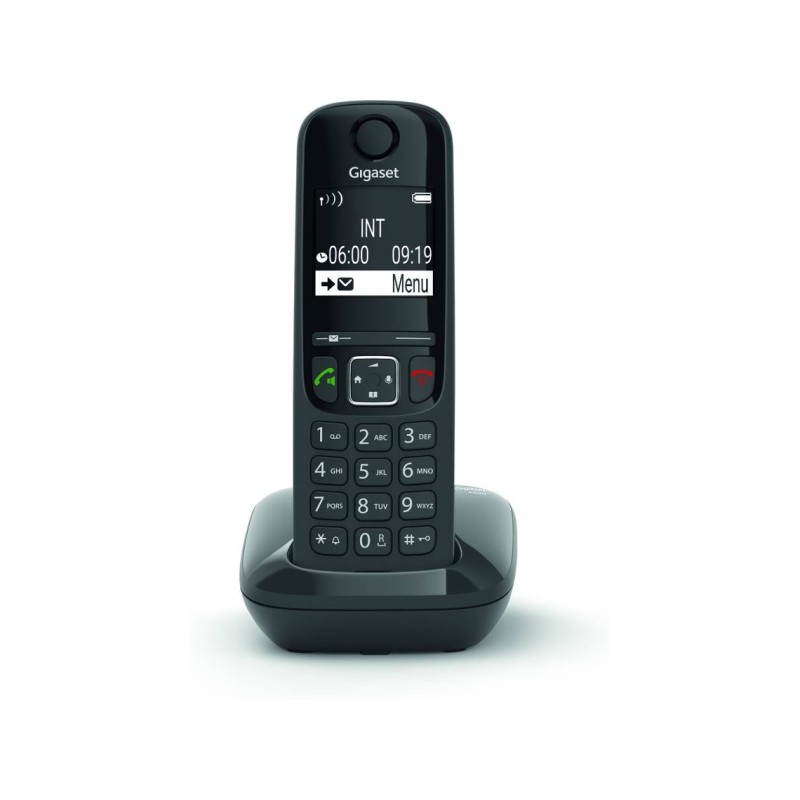 Siemens - Telefone Dect Gigaset AS690 Black Dect