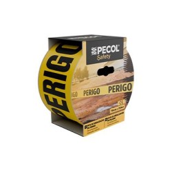 Pecol - Fita Sinalizaçao PE Perigo 70mmx200m
