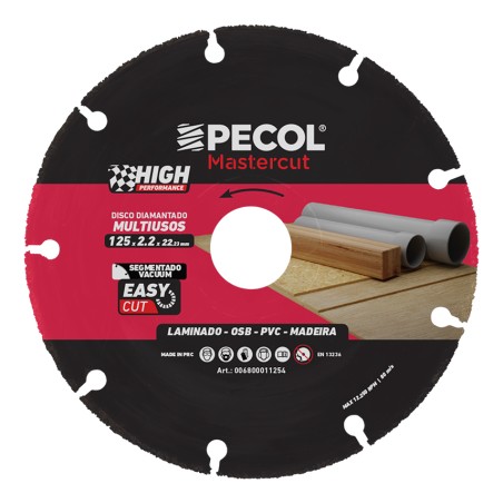 Pecol - Disco Diamant. Multi. MasterCut High Perf. 125X1