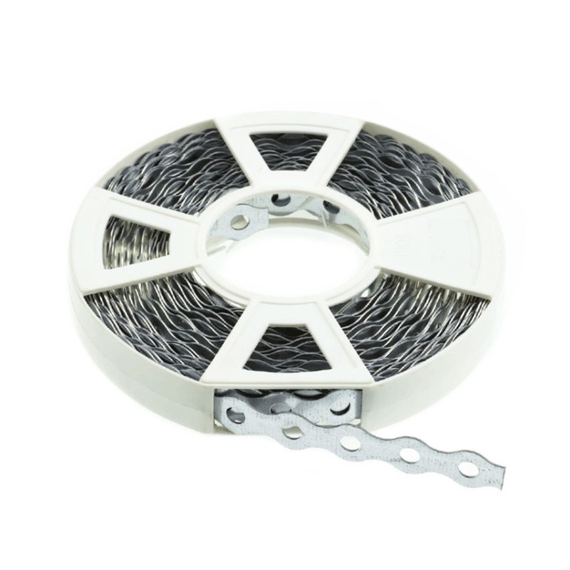 Fita Perfurada PCL3018 Zn 17X0.8  Rolo 10m