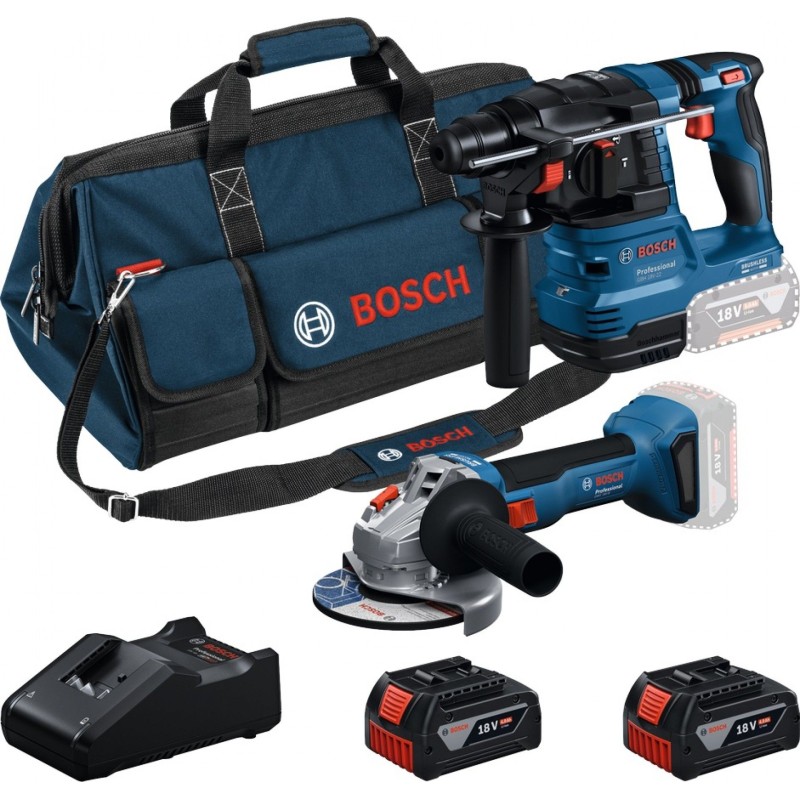 Bosch - GWS 18V-8+GBH 18V-22+2X4.0Ah  0615V0003C