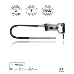 Werku - Vibrador Concreto 35mm 1100W