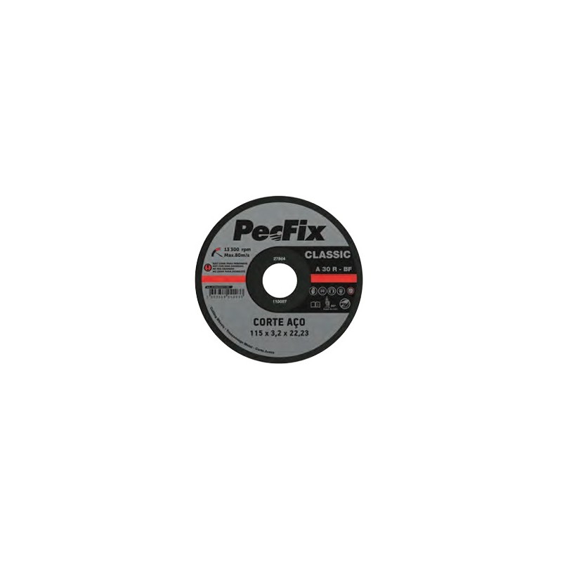 Pecfix - Disco Corte Aço 230X3,2