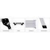 Werku - Plataforma Aluminio 150KG/ 100x45cm