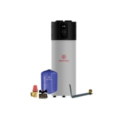Proteu - Bomba Calor Tamisa Ruby Inox 300Lt TMR300PB ((Kit Vaso Exp+ Suporte+Valv Seg+Valv.Esf)