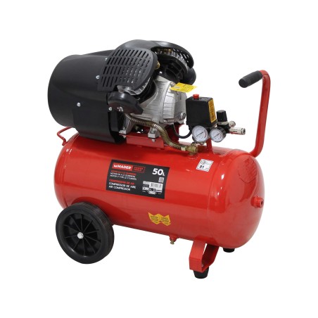 Mader - Compressor MPT 50LT 2.2KW Motor 2Cil. Mon.