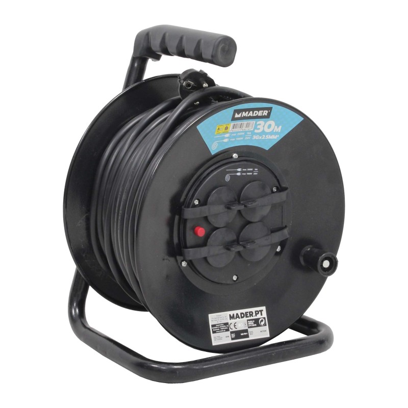 Mader - Extensao C/Enrolador MHM 3x2.5mm 30MTS 68018