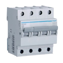 Hager - Disj. 4P 25A C 3KA MW425  GR01