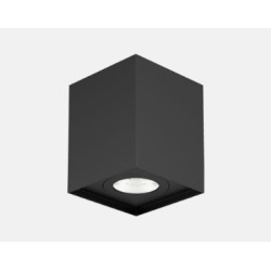 Aron - Projetor Teto VIGG 10W Led 4000K 90x90x108 IP54 Preto ILAR-00997