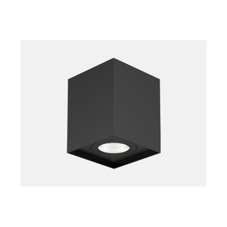 Aron - Projetor Teto VIGG 10W Led 4000K 90x90x108 IP54 Preto ILAR-00997